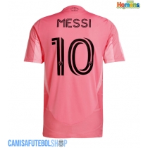 Camisa de time de futebol Inter Miami Lionel Messi #10 Replicas 1º Equipamento 2025-26 Manga Curta